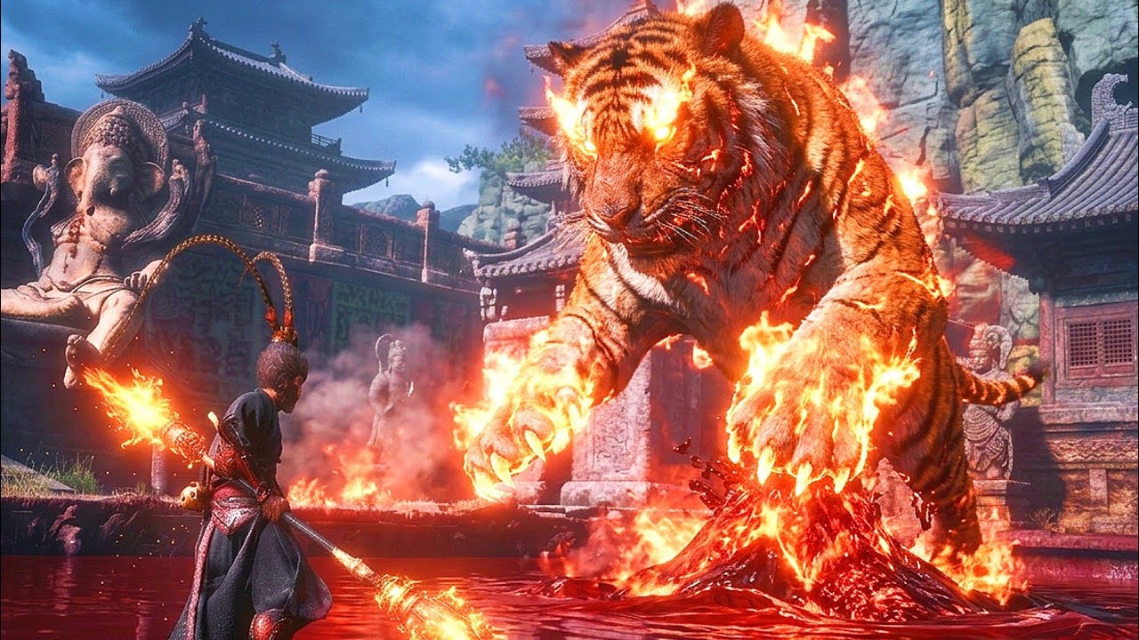 Strong Bosses Facing The Wrath Of Woukong | Black Myth Woukong Boss Flights 60 FPS