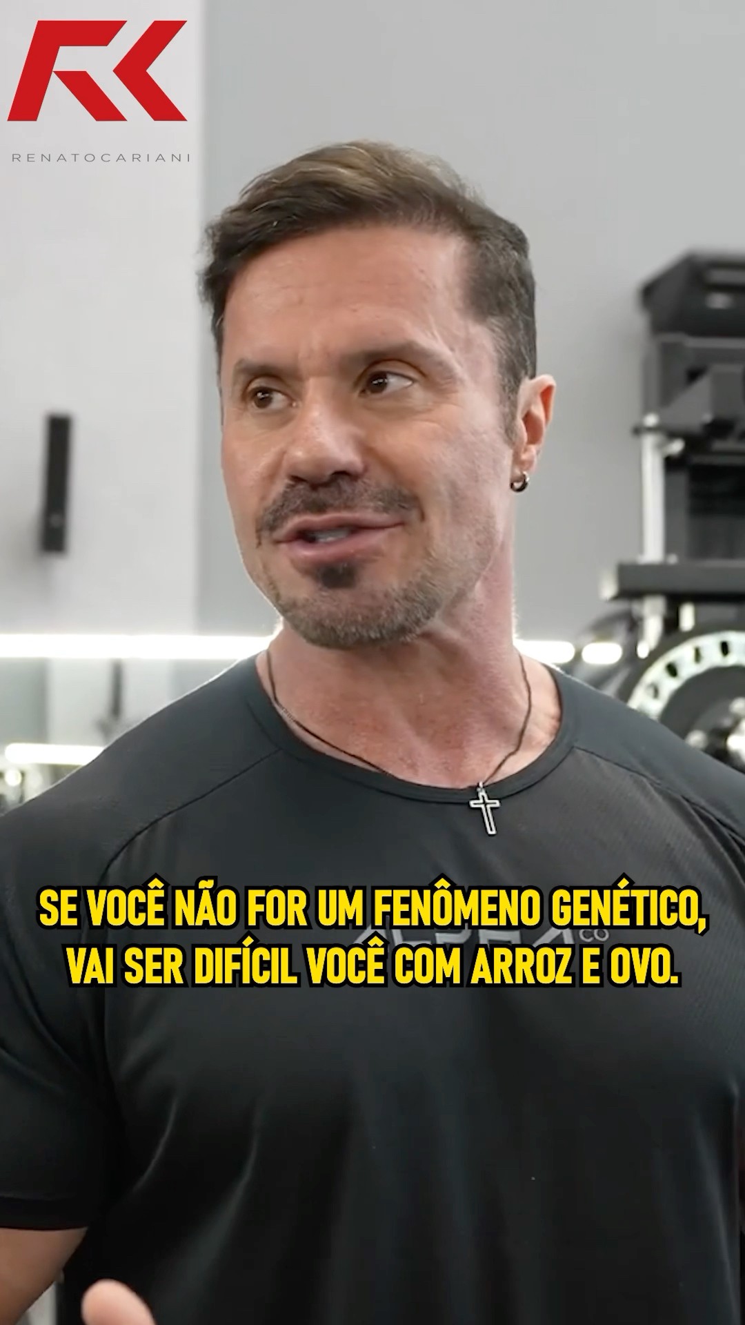 QUER SE TORNAR UM ATLETA? CARIANI MANDA A REAL! #renatocariani #atleta #fisiculturismo #treino