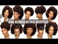 10 QUICK & EASY HAIRSTYLES ON 4B/4C NATURAL HAIR