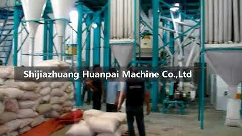 best quality and price 100Tons per day maize flour milling equipment with maize degerminator