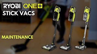 How To: RYOBI 18V ONE+ Stick Vac Maintenance