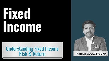 cfa level 1 fixed income Understanding Fixed Income Risk and Return
