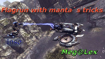 Flagrun with manta`s tricks