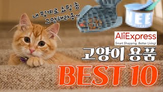 알리익스프레스에서 살만한 고양이 용품 best10