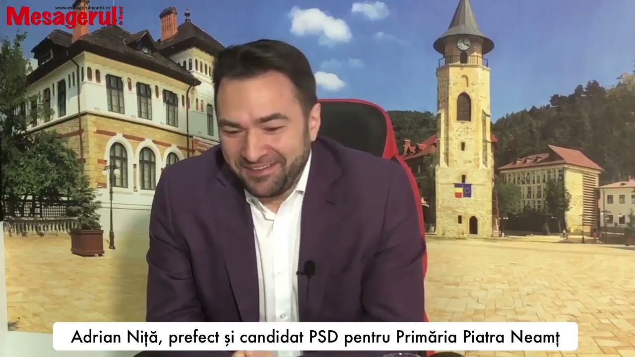 VIDEO. Cafeaua de dimineață. Invitat: Adrian Niță, candidat PSD la Primăria Piatra Neamț