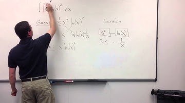 Integration by Parts (Guess and Check method)