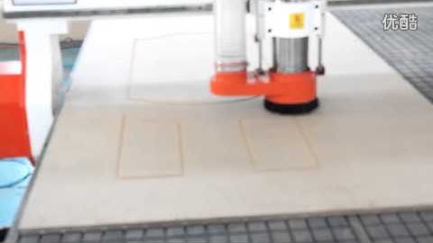 Large size auto tool change cnc router machine work on MDF for door making video