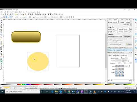Set a Stroke Gradient - Inkscape