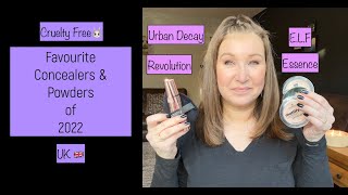 Favourite Concealers &amp; Powders of 2022 - Lots of Affordable/Drugstore choices!