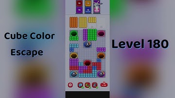 🧩 Cube Color Escape Level 180 Walkthrough | Step-by-Step Guide 🎮 | Go Answer