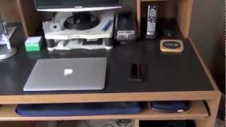 Desk Setup/Tour I (early 2013)