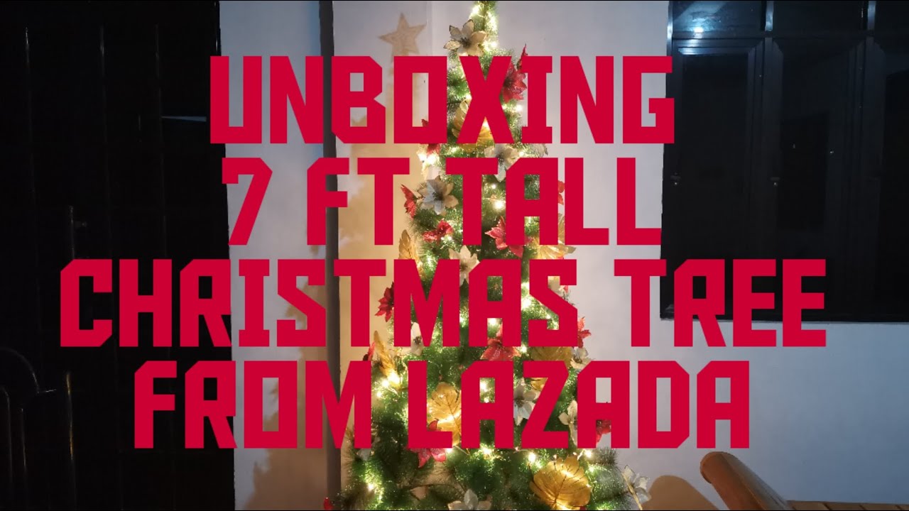 Unboxing and Installing Christmas Tree from LAZADA. Sulit ba? YouTube