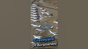 Graveyard of Airplanes! ✈️🪦 #shorts #airplanes #graveyard #aviation