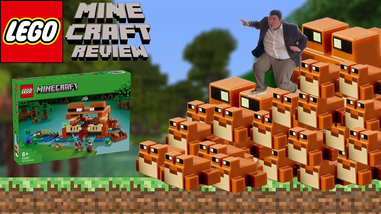 LEGO Minecraft The Frog House 21256 EARLY 2024 Set Review - YouTube