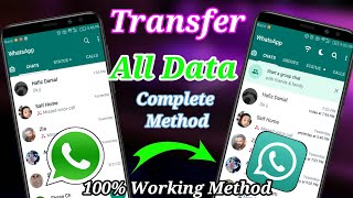 Transfer Chats And Media From Whatsapp To GBWhatsapp 2022 | Backup Whatsapp Chat To GB Whatsapp