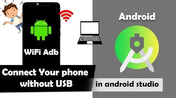Connect your phone without USB cable in android studio | ADB Wifi | #66