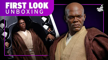 Hot Toys Mace Windu Figure Unboxing | First Look