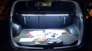 Скрытая подсветка багажника / Hidden light to car trunk KIA Sportage 2010-(Музыкальное сопровождение пришлось убрать из-за авторских прав.Так что получилось 