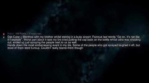 What Is the Most Embarrassing Thing That Has Happened to You Lately?