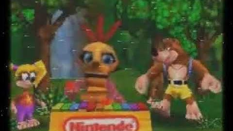 Banjo Kazooie Intro in VHS Effect