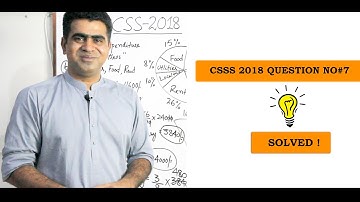 Solved css-2018 General Ability Question#7 Complete By Sir Shah Murad