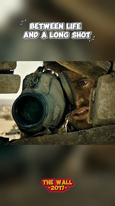 Think You Know Sniper Tactics? Watch This Unbelievable Escape - The Wall #movie #movierecap #film