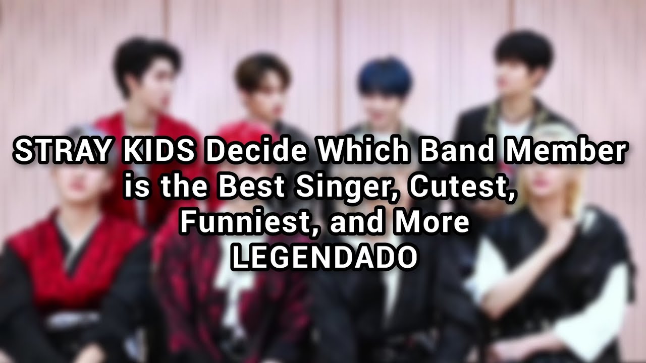[LEGENDADO] STRAY KIDS Decide Which Band Member is the Best Singer