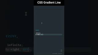 Gradient Animation Effect using Html and Css #shorts