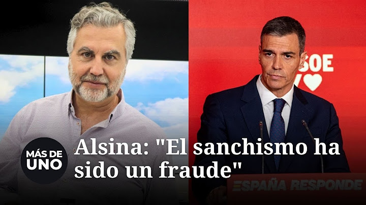 La conclusión de Carlos Alsina en su monólogo con Pedro Sánchez: "El sanchismo ha sido un fraude"