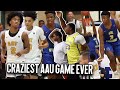 WILDEST Game in PEACH JAM History?! Sharife Cooper’s Last AAU Game Was A OT CLASSIC! AOT V BOO UNCUT