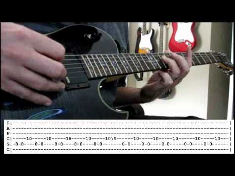 30 Seconds To Mars - From Yesterday Guitar Cover WITH TABS