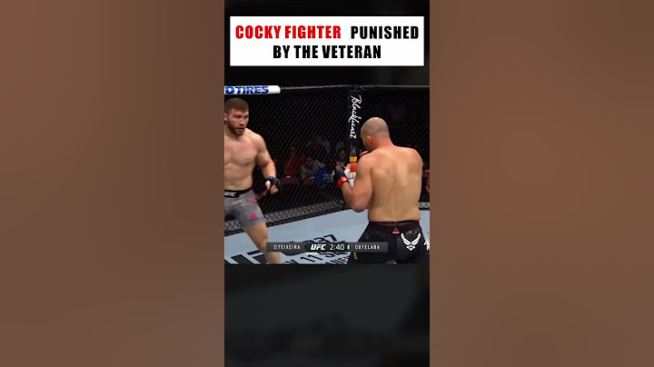 Cocky Fighter Punished by the Veteran!