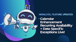Calendar Enhancement -- Recurring Availability + Date Specific Exceptions Live!
