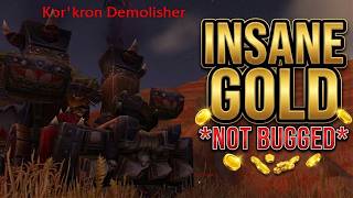 Player Profile INSANE Goldfarm! Not BUGGED! Midnight WoW