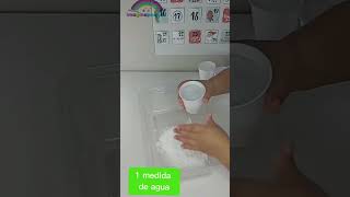 Haciendo Nieve Casera  Libro Olivia Recibe La Navidad