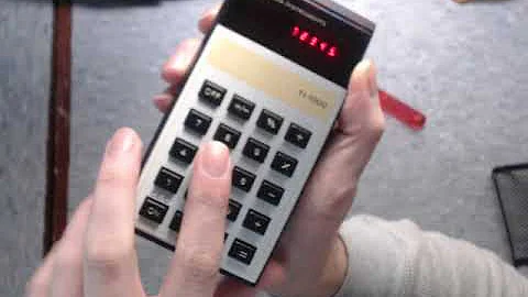 Calculator Video Review: TI 1000