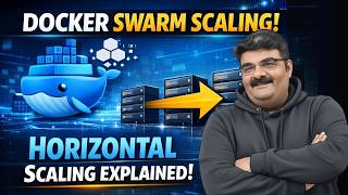 Ep 125/135 | Docker Swarm Scaling Explained | Horizontal Manual Scaling Tutorial (Step-by-Step)