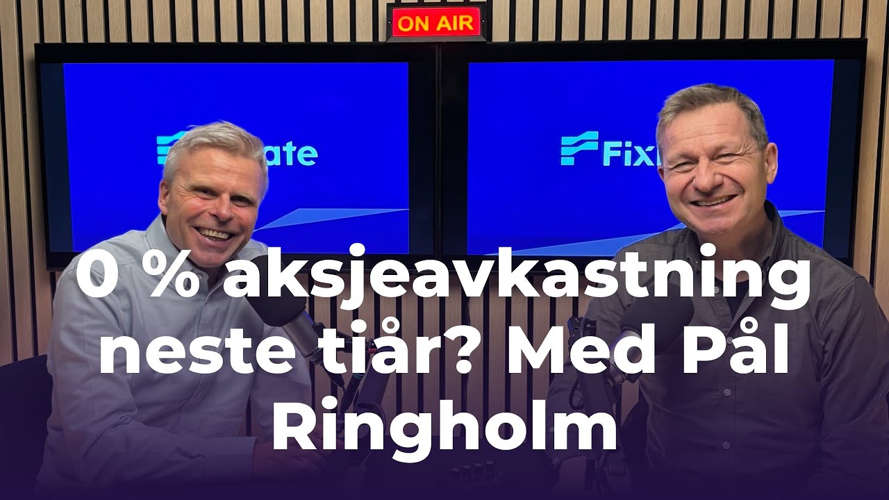 0 % aksjeavkastning neste tiår? Med Pål Ringholm