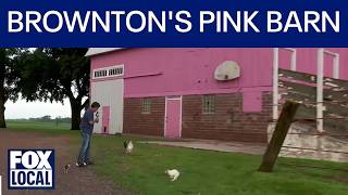 FOX 9 Town Ball Tour: Brownton's famous pink barn