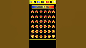 memory test 🤯||Emoji Puzzle Quiz 😎||find the Old Emoji Out || Part 60l| #shorts #quiztime