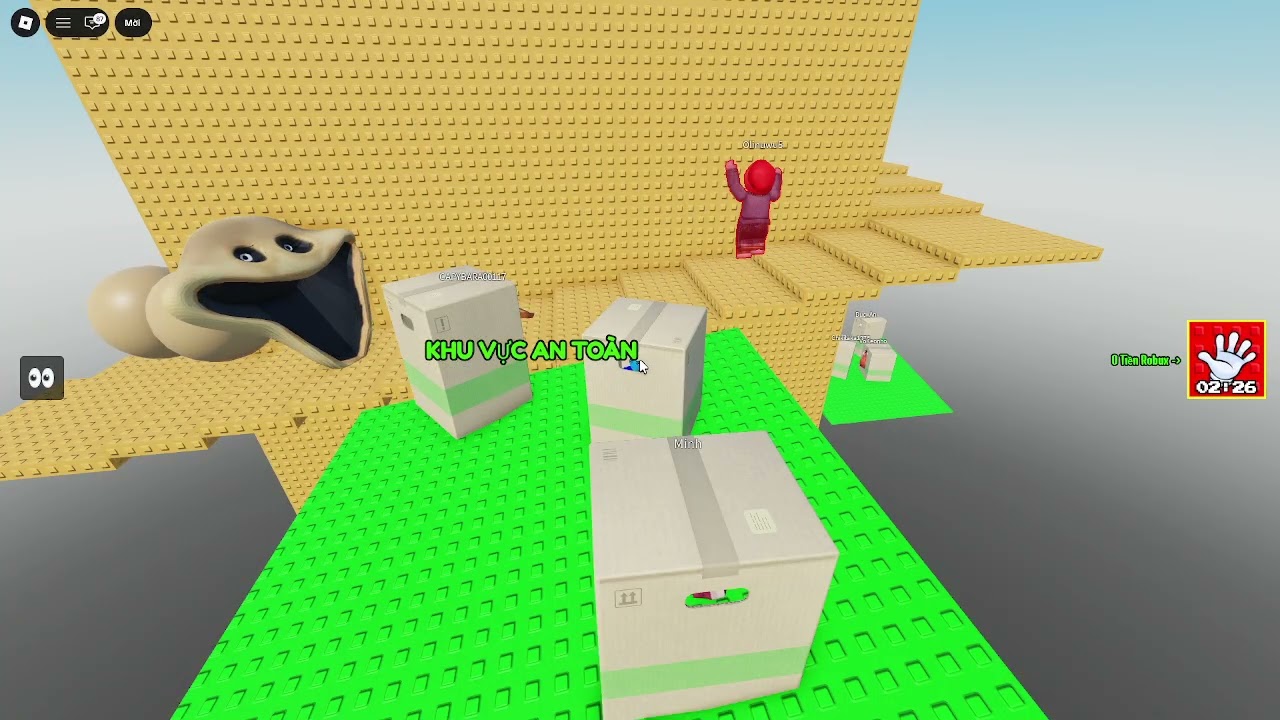 chơi bị con giun dí