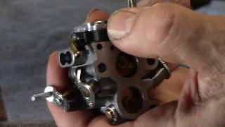 How to rebuild a Husqvarna 440 e II carb