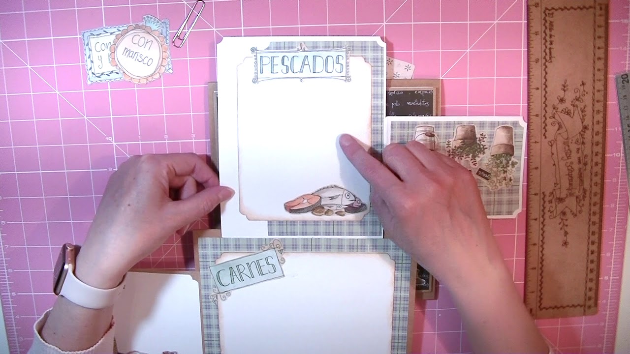 Recetario scrapbooking Ofelia (segunda parte)