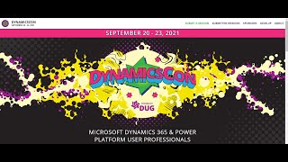 DynamicsCon Sept. 2021 Event Details!