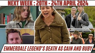 Emmerdale's Cain & Ruby Go FULL Savage in 10,000th Episode Drama | Emmerdale spoilers next week