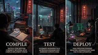 Cyberpunk Coding Background Music | Dark Synthwave for Programmers, Developers & Deep Work Focus