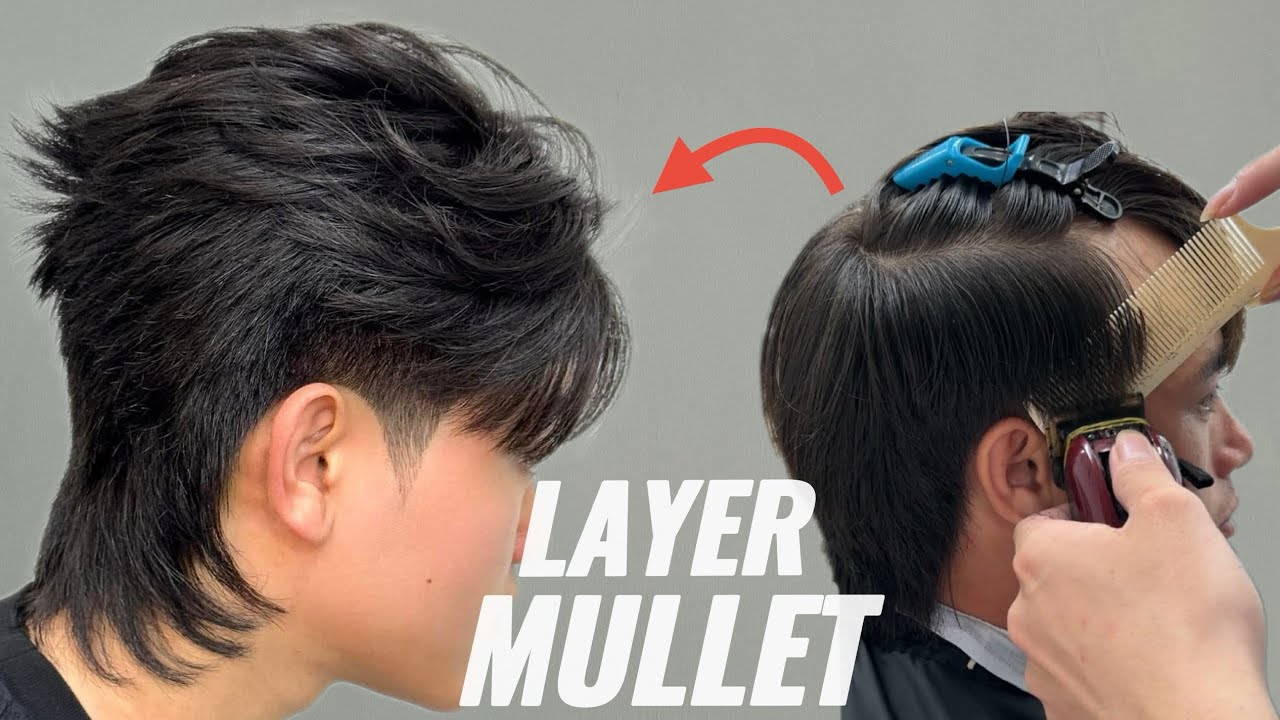 How to Cut Perfect Layer Mullet Hairmen's | 2025 Layer Mullet Haircut Tutorial (Step-by-Step) Trend 