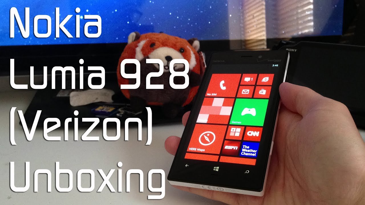 Nokia Lumia 928 Unboxing (Verizon)