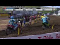 Thunder Valley 250 Moto 2: Final half-lap battle