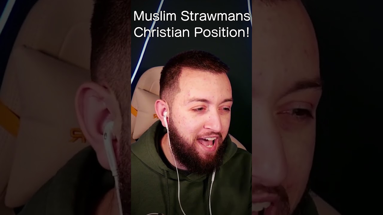 INSANE Strawman from Muslim about Jesus Christ! #Jesus #Muslim #Strawman